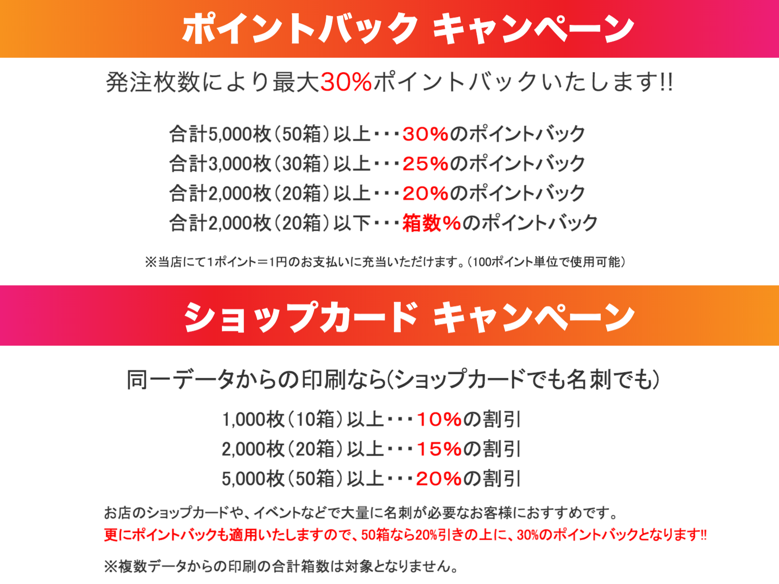 キャンペーン